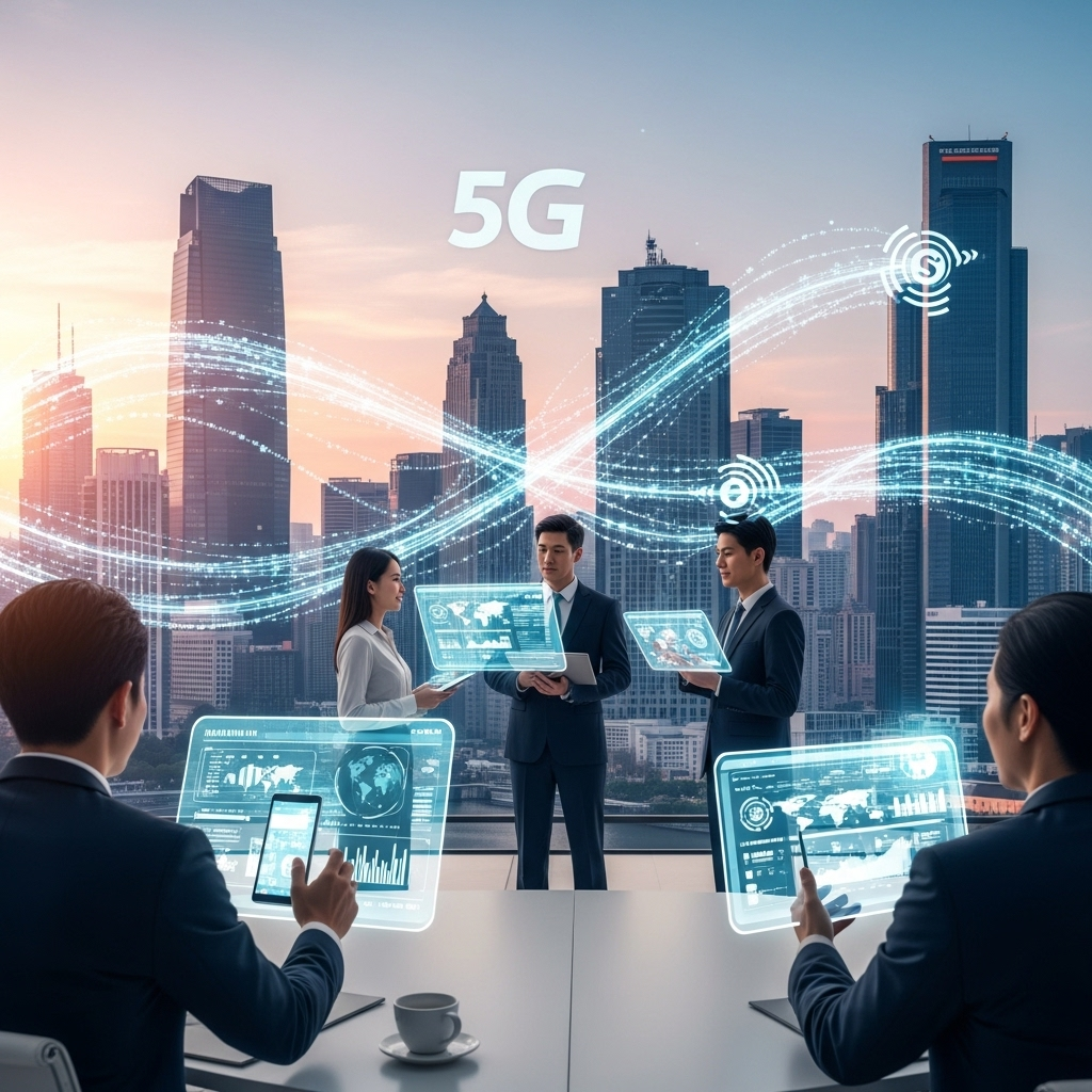 Rewolucja w biznesie: jak 5G transformuje przedsiębiorstwa