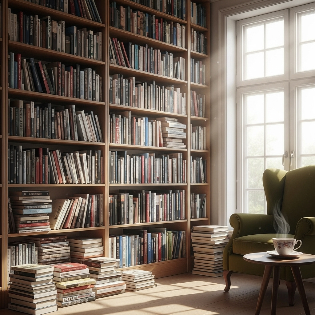 Królestwo literatury: jak wybrać idealne regały na książki?