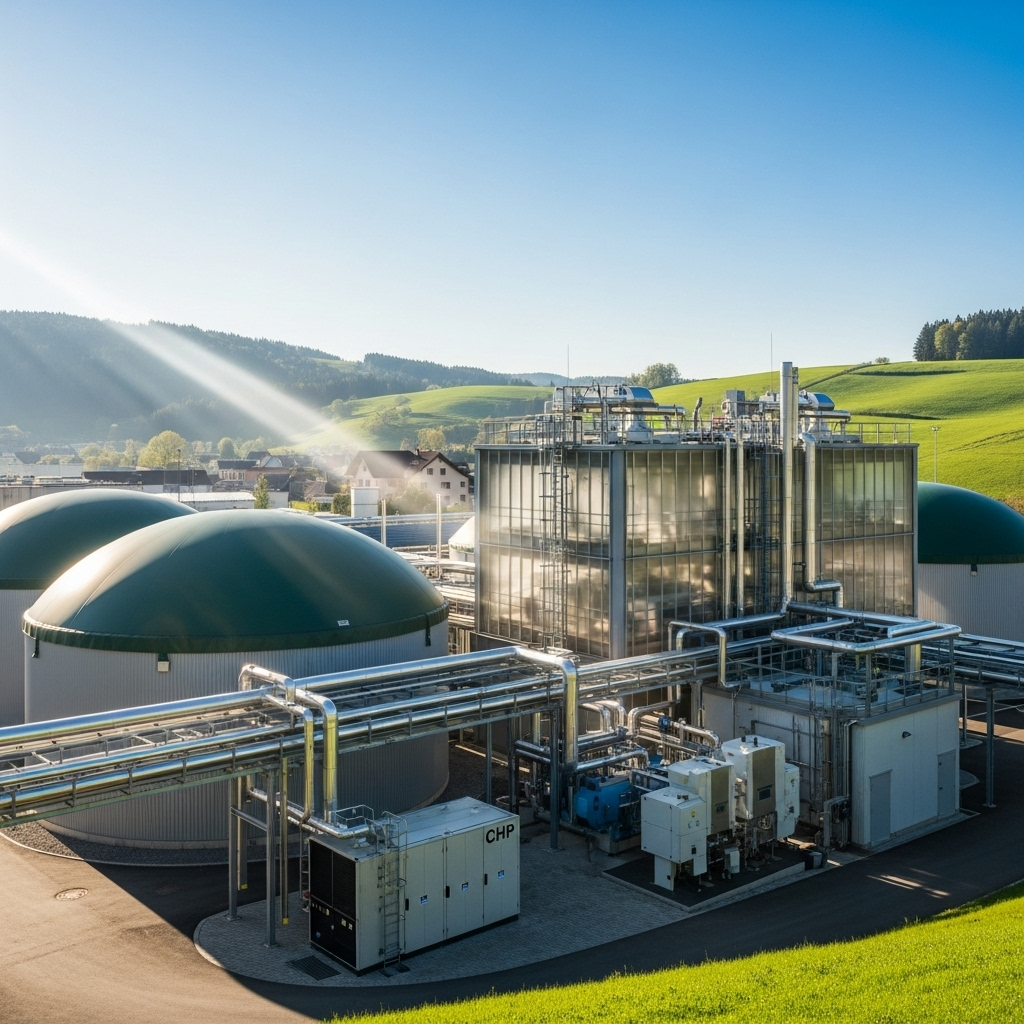 Biogazownie: energia odzyskiwana z natury